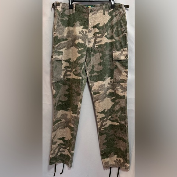 CABELAS‎ CAMO CARGO HUNTING PANTS MENS SZ 36 TALL - Picture 2 of 11